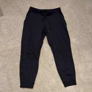 Lululemon 2018 City Sweat Black Joggers Thermo 29” Mens Size Large